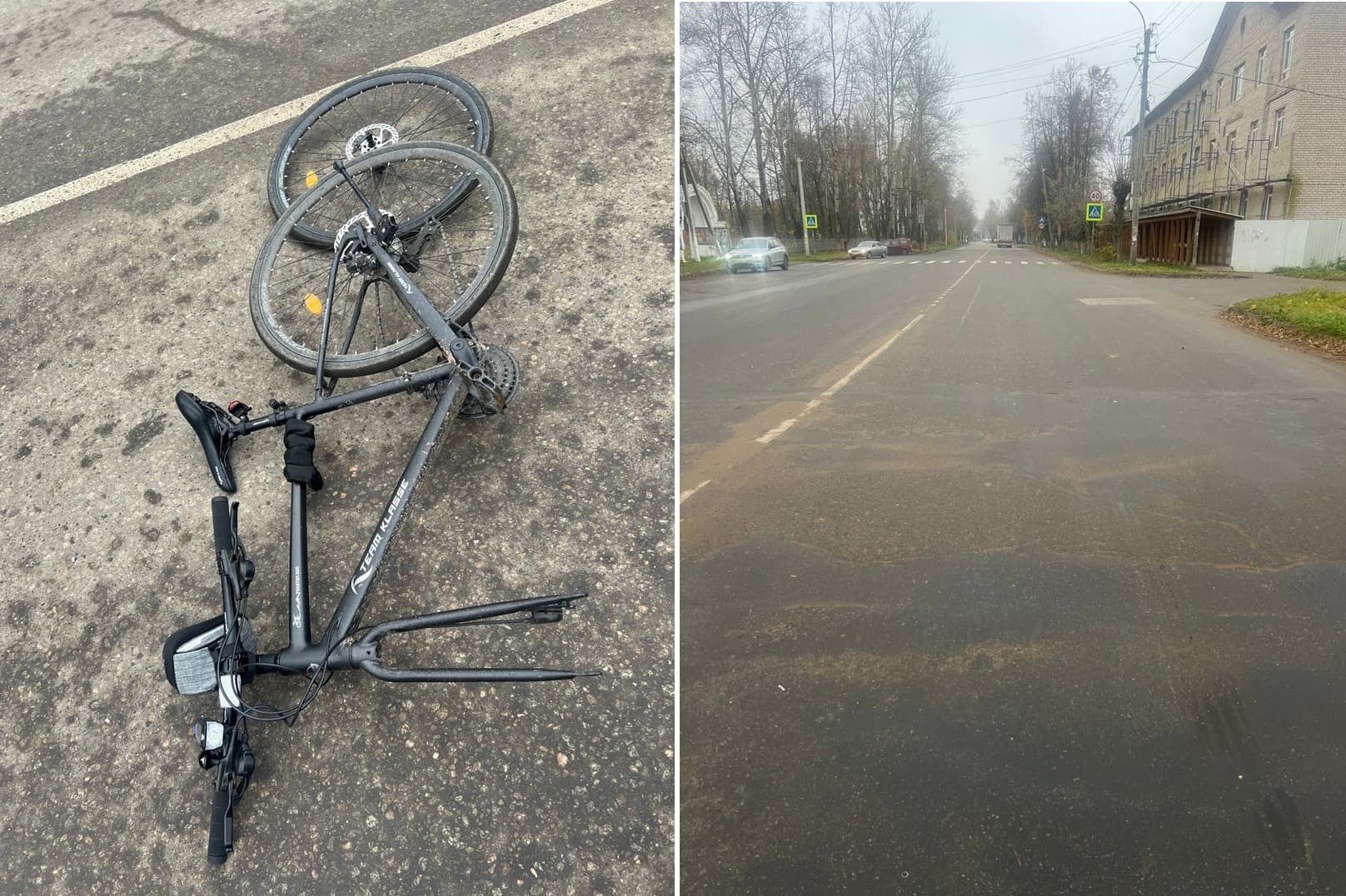 В Кимрах сбит 42-летний велосипедист Фото: ГАИ