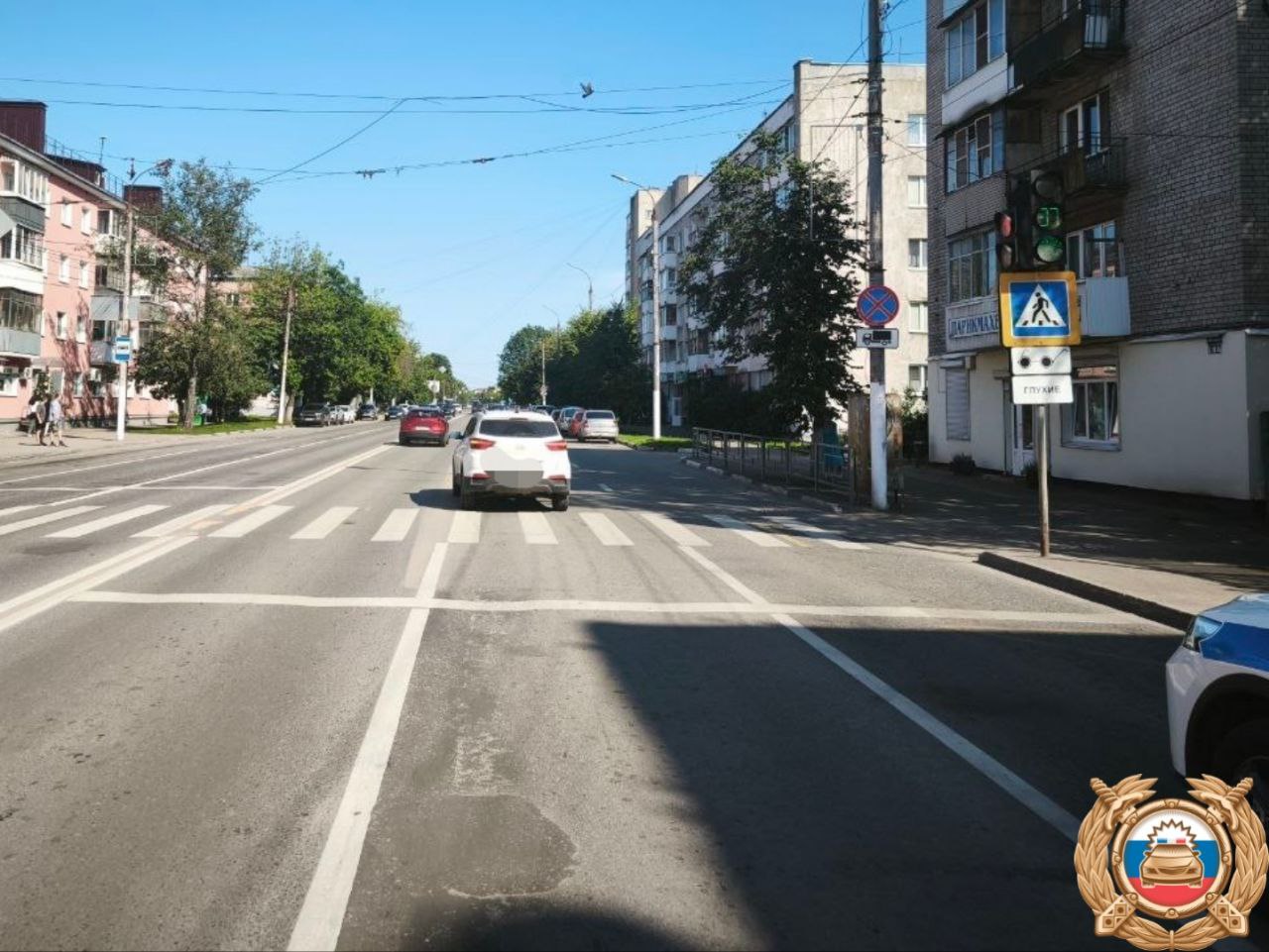 В Твери сбили ребенка, переходившего дорогу