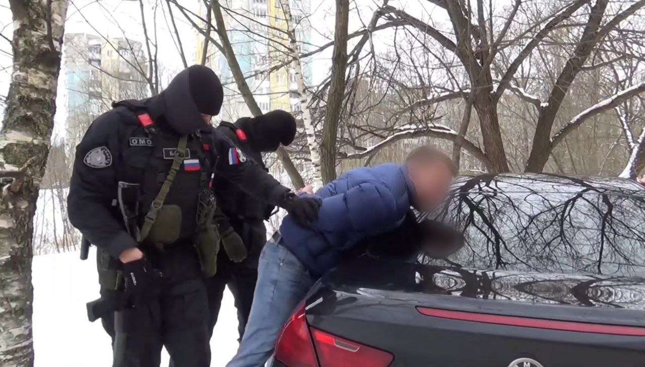 Появилось видео задержания нарко-ОПГ из Твери Видео: Росгвардия Тверской области