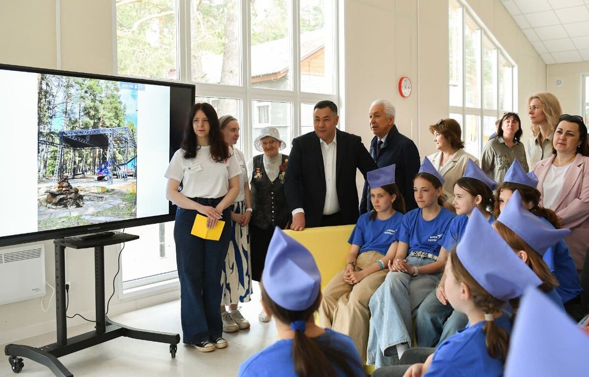 Под Тверью в детском лагере «Спутник» установлены новые модульные корпуса Фото предоставлено правительством Тверской области