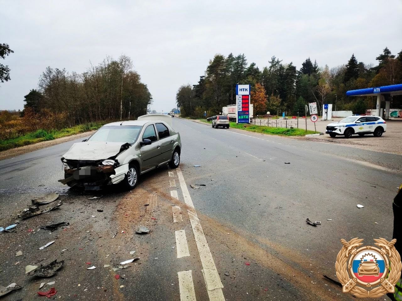 Водитель Hyundai Getz скрылся с места массового ДТП в Твери - новости Афанасий