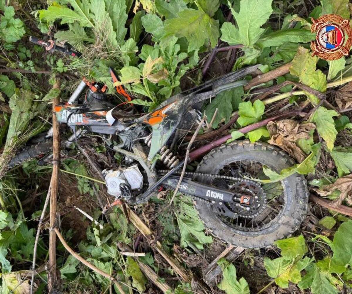 В Тверской области под Бежецком 15-летний подросток на питбайке врезался в Lexus Фото: ГАИ