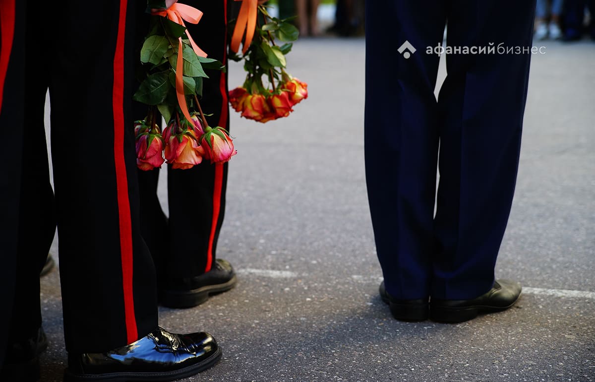 В Тверском суворовском военном училище состоялась торжественная церемония посвящения в суворовцы Фото: архив Afanasy.biz