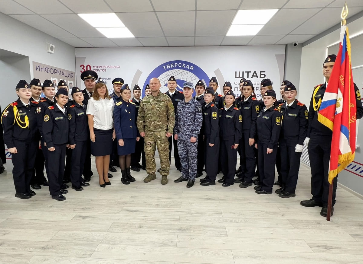 В Твери представители СК посетили церемонию принятия присяги кадетами Фото: СУ СК РФ по Тверской области