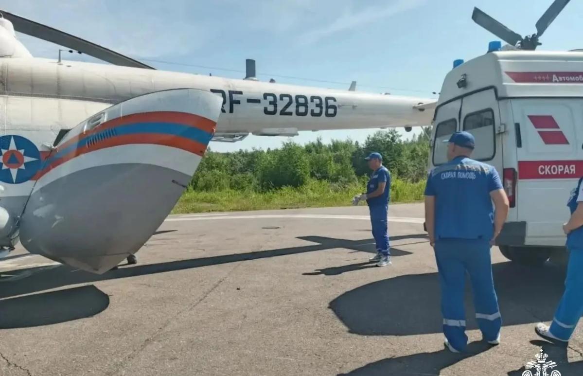 В Тверь на вертолете санавиации доставили пациентов из Нелидово - новости Афанасий