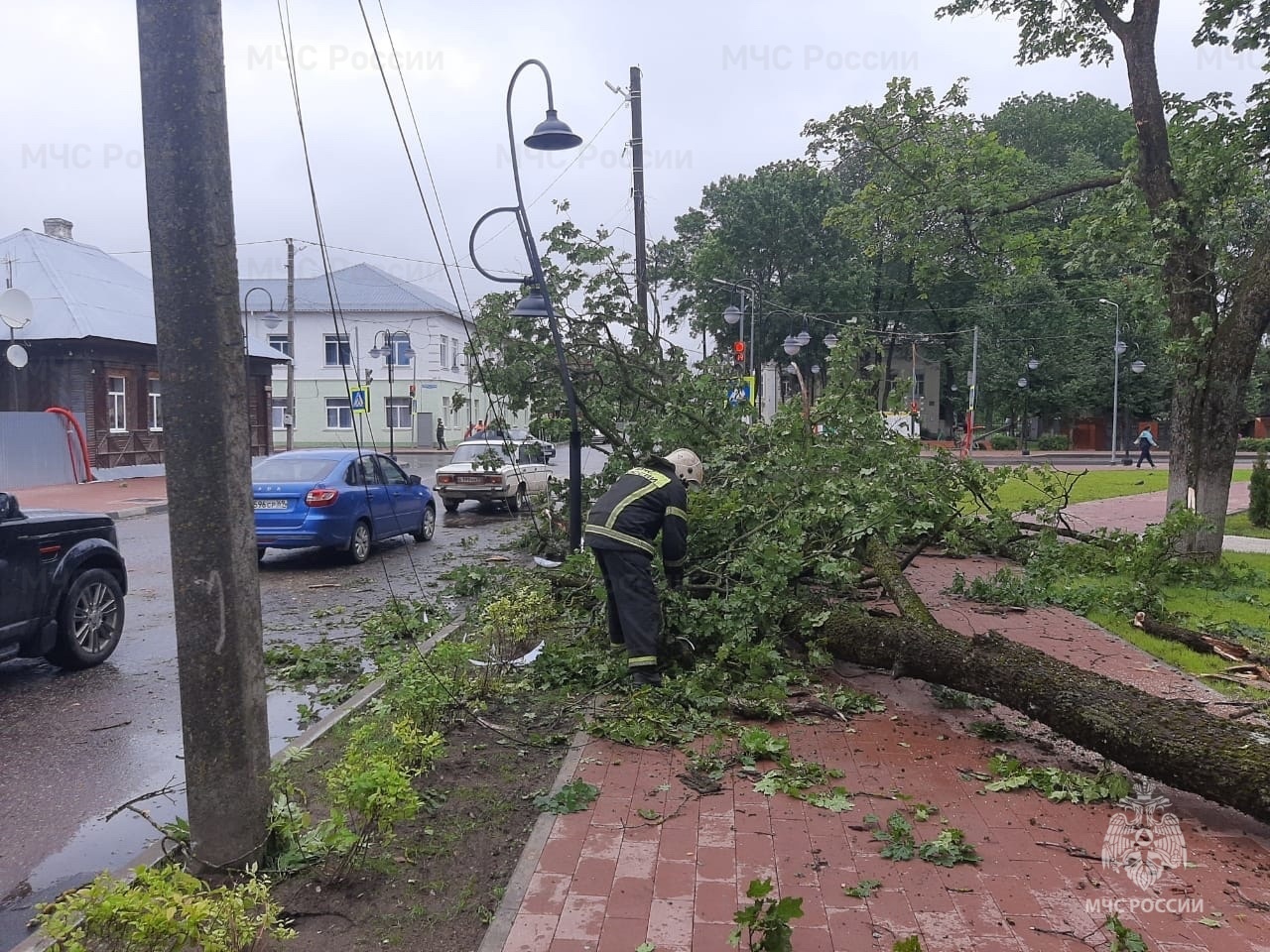 После «Орхана» в Тверской области последствия ликвидировали в Кимрском, Конаковском и Торопецком округах