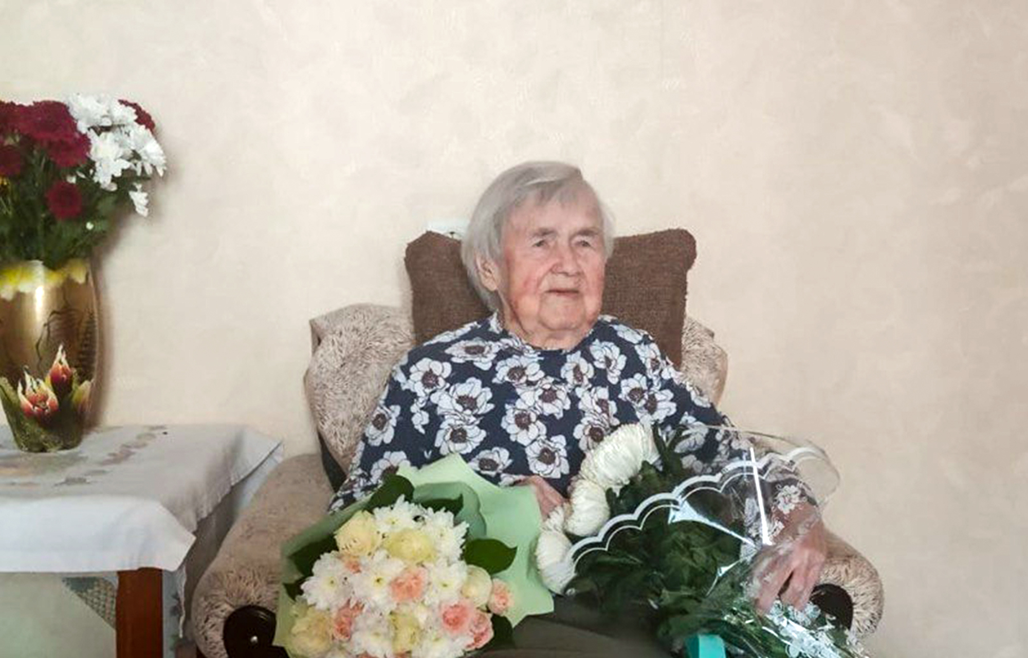 Жительнице Тверской области Тамаре Васильевне Антоновой исполнился 101 год 
