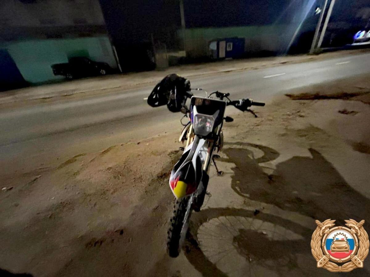 В Твери госавтоинспекторы устроили погоню за подростком на питбайке Фото: ГАИ