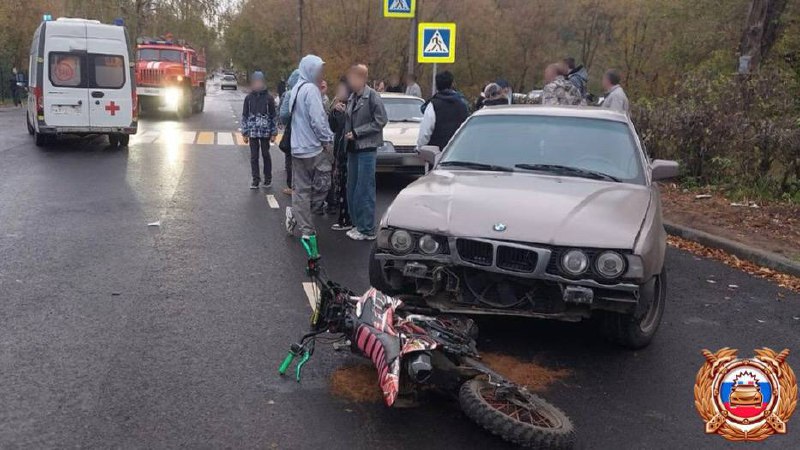 Подростка на питбайке сбили в Кимрах  Фото: Госавтоинспекция Тверской области