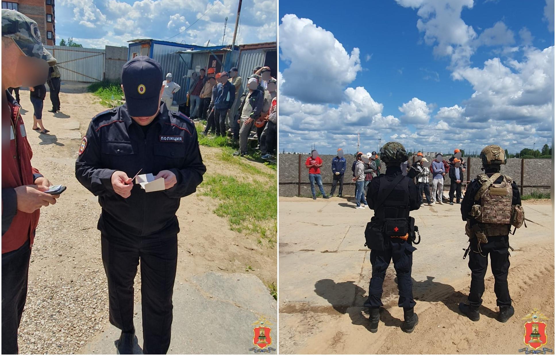 В Тверской области за неделю задержаны 99 нелегальных мигрантов