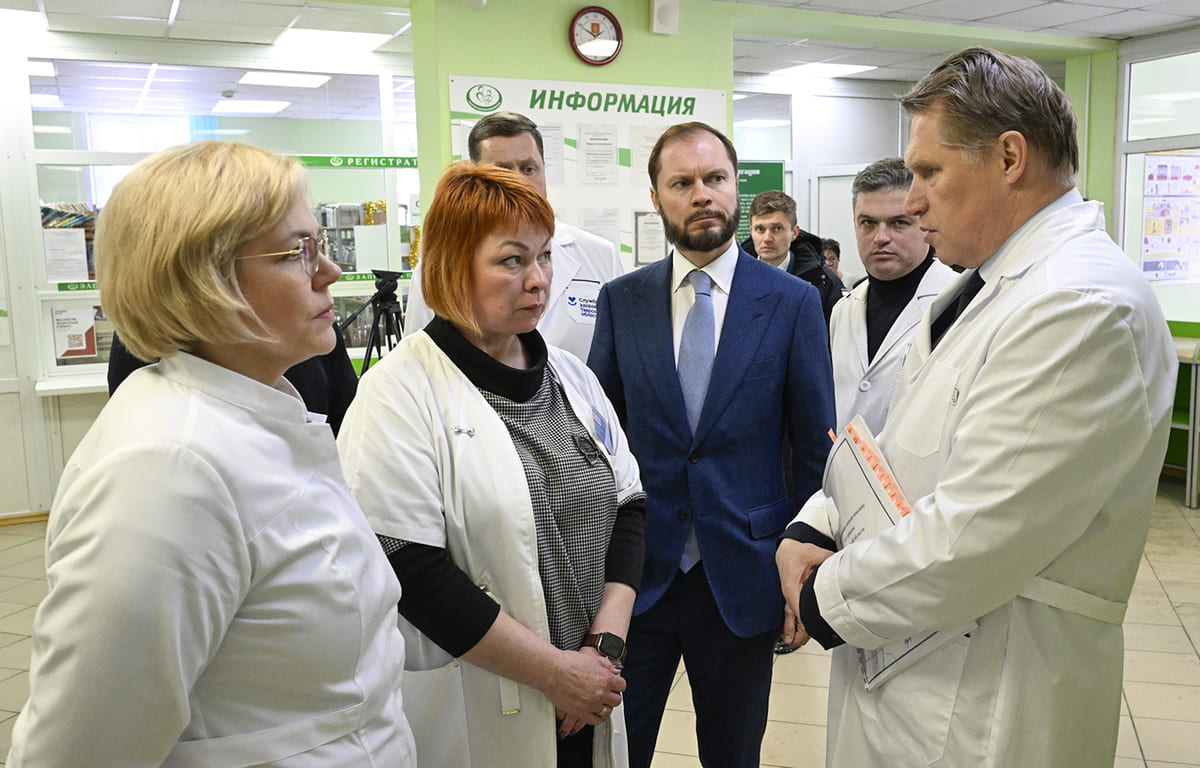 Министр здравоохранения РФ Михаил Мурашко посетил Ржевскую ЦРБ - новости Афанасий