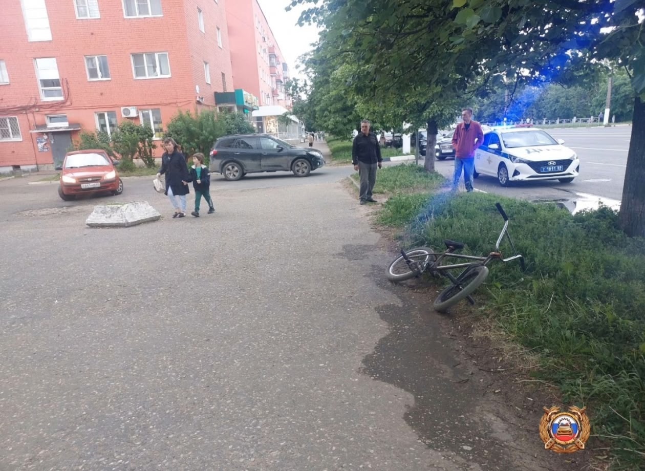В Твери сбили ребенка на велосипеде 