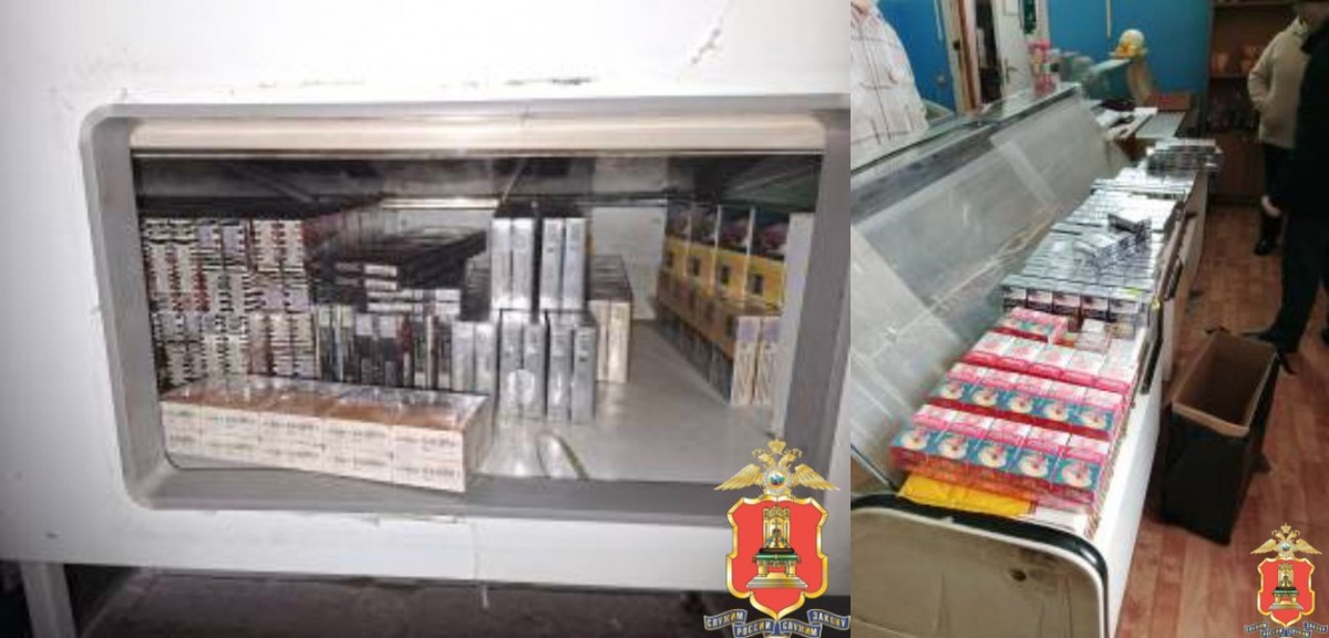 В Оленино и Нелидово пресекли незаконную продажу сигарет и алкоголя Фото: УМВД Тверской области