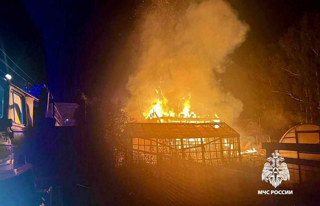 Под Тверью недалеко от Аввакумово сгорел дачный дом - новости Афанасий