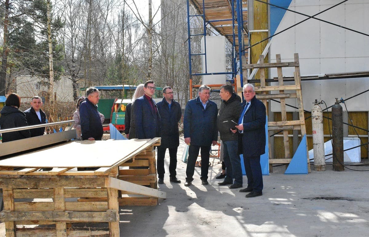 Глава Твери Алексей Огоньков проинспектировал ремонт детского сада № 160 Фото: администрация Твери