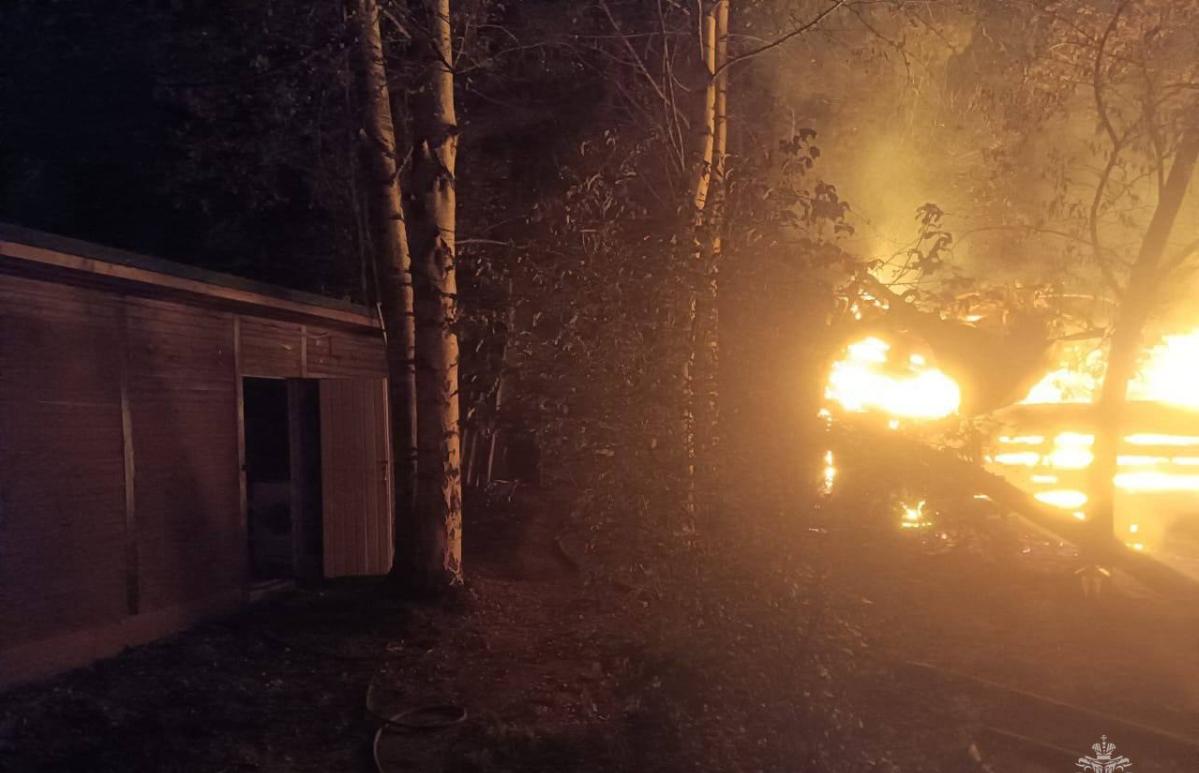 В Кашинском округе дотла сгорела баня - новости Афанасий