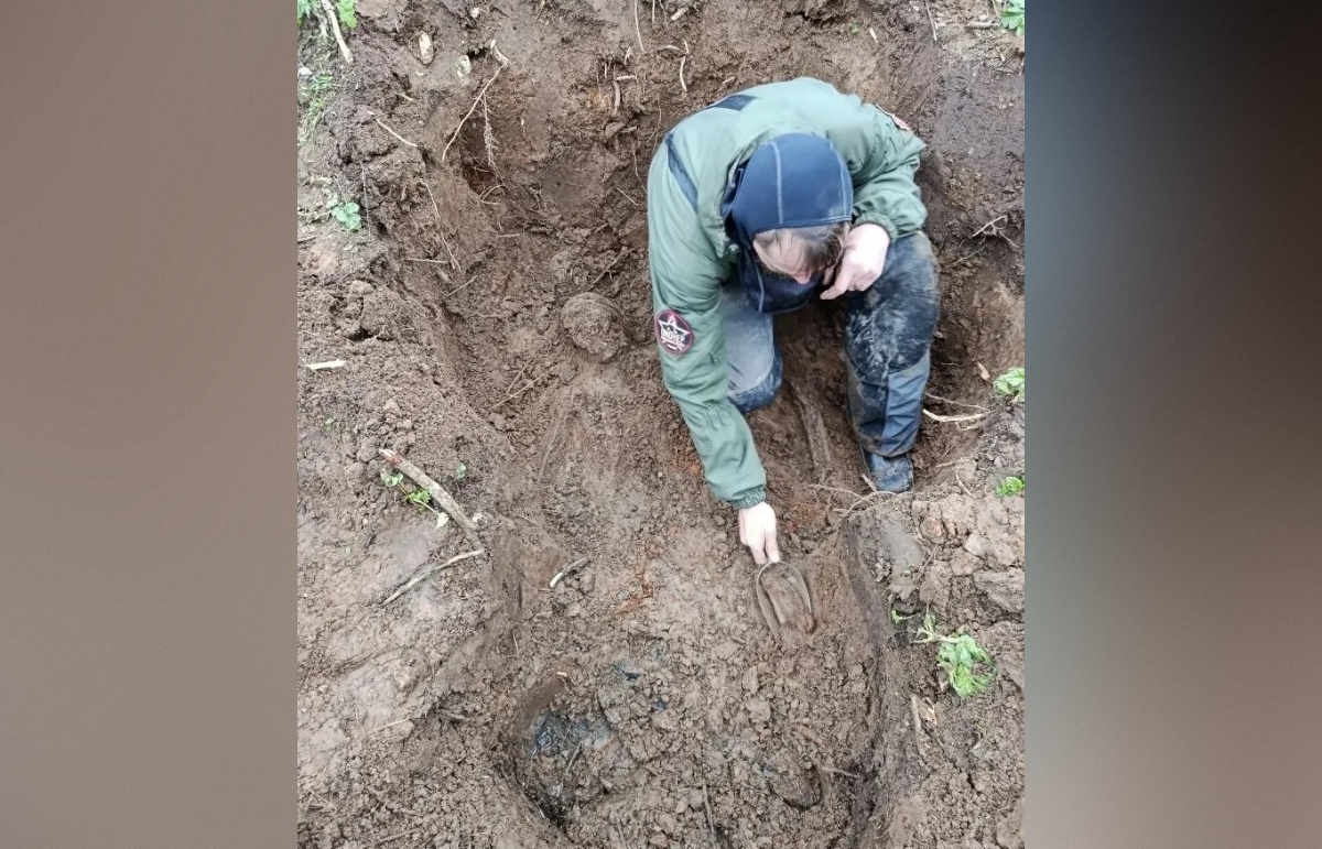 В Ржеве останки бойца нашли под кустом красной смородины - новости Афанасий
