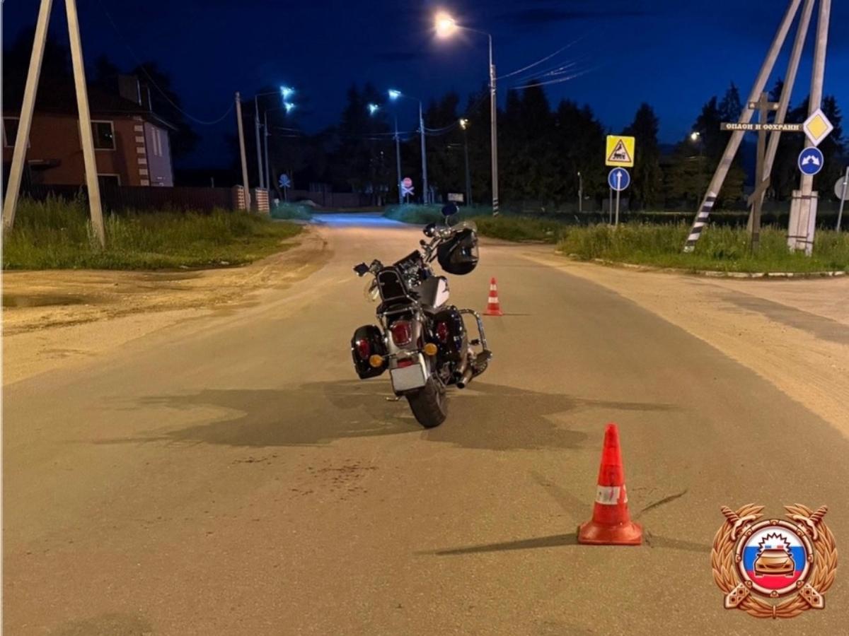 Мотоциклист сбил девочку-подростка под Тверью Фото: ГАИ