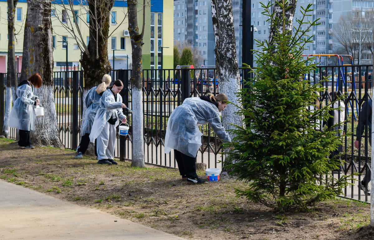 В весенние каникулы первый трудовой опыт получат 200 тверских подростков Фото предоставлено администрацией Твери