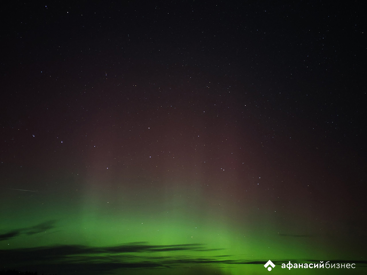 Жители Тверской области могут увидеть полярное сияние Фото: архив редакции