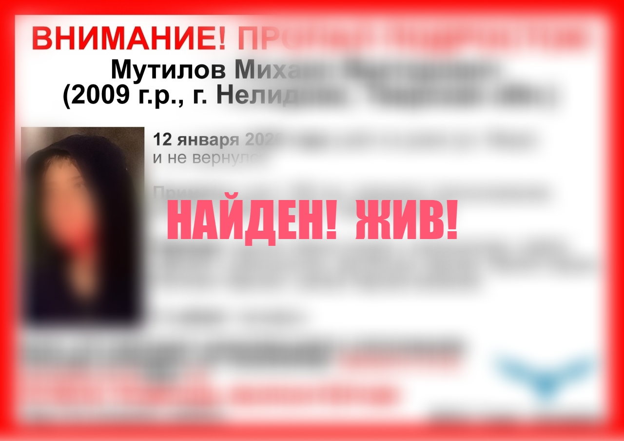 В Нелидово пропал подросток Фото: ВПСО "Сова"