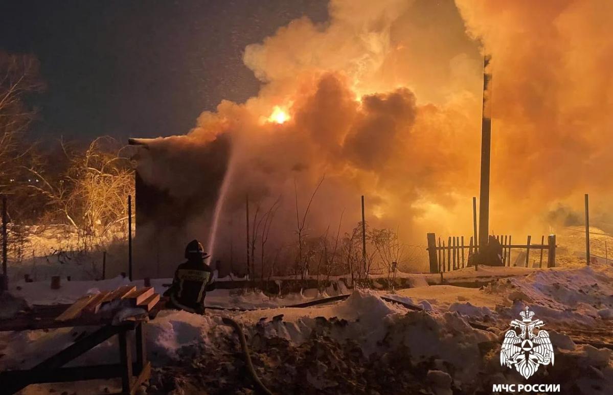 На пожаре под Тверью пострадал мужчина - новости Афанасий