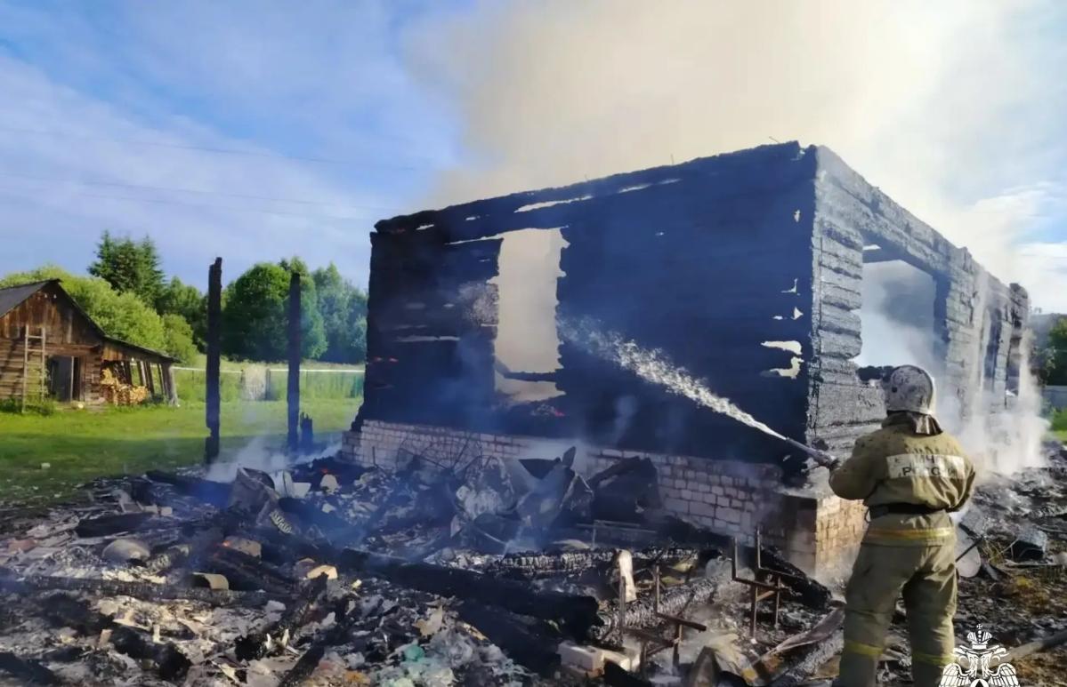 Два человека пострадали при пожаре в Тверской области - новости Афанасий