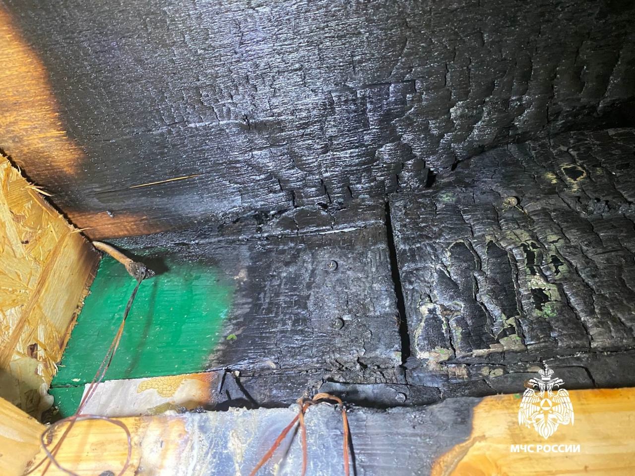 В Ржевском районе пожарный извещатель спас от беды многодетную семью Фото: МЧС по Тверской области