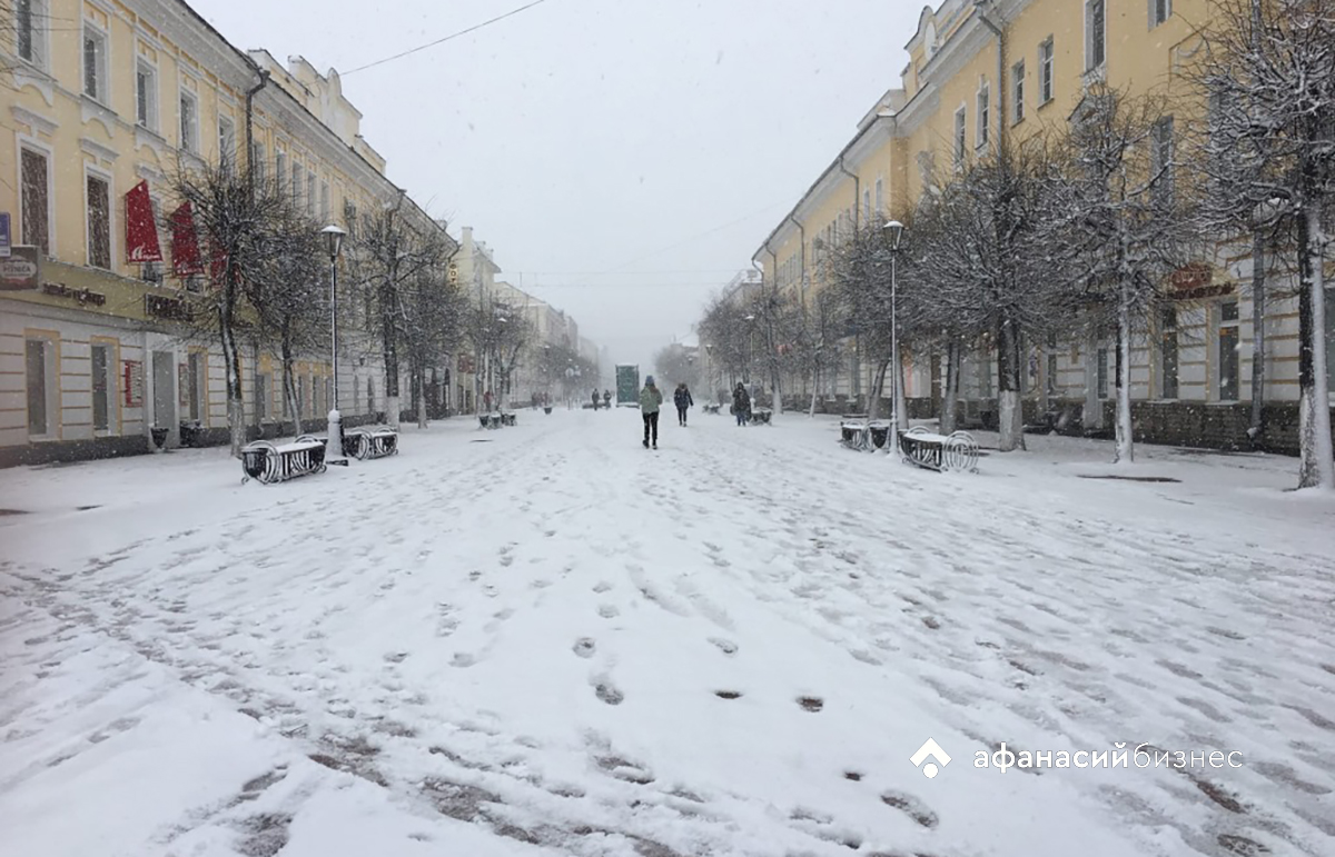 В Тверскую область возвращается снег