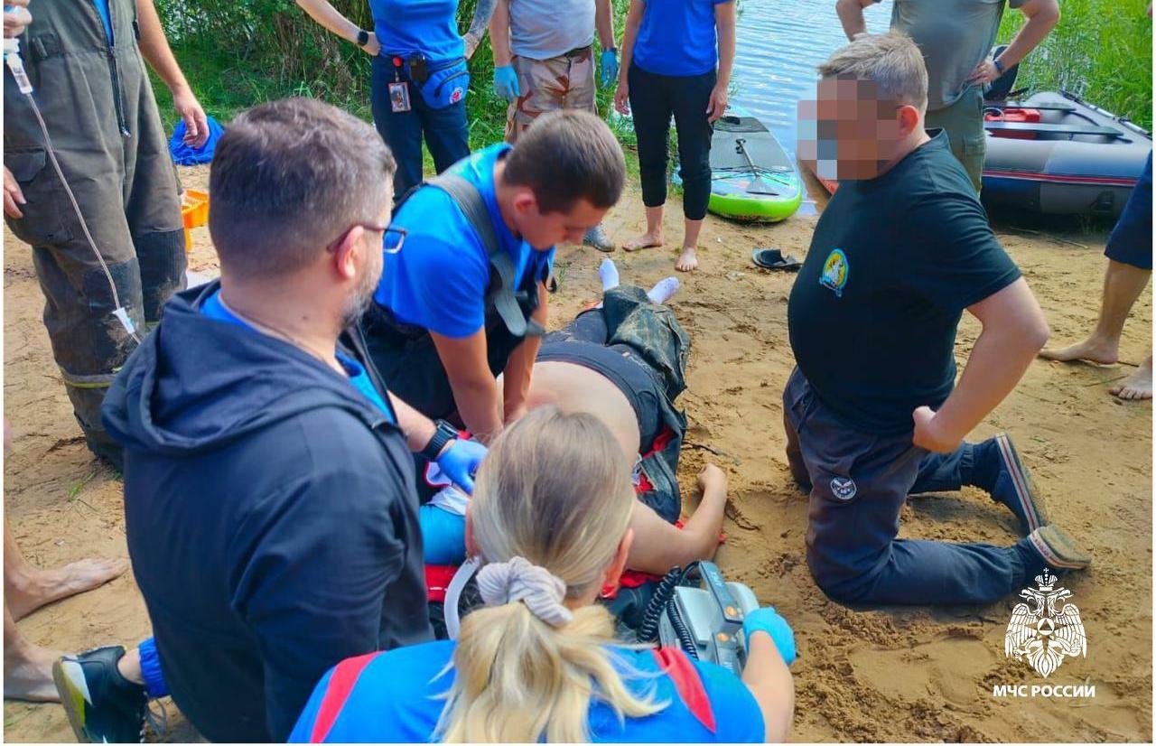 Под Тверью на карьерах спасли аквалангистку  - новости Афанасий