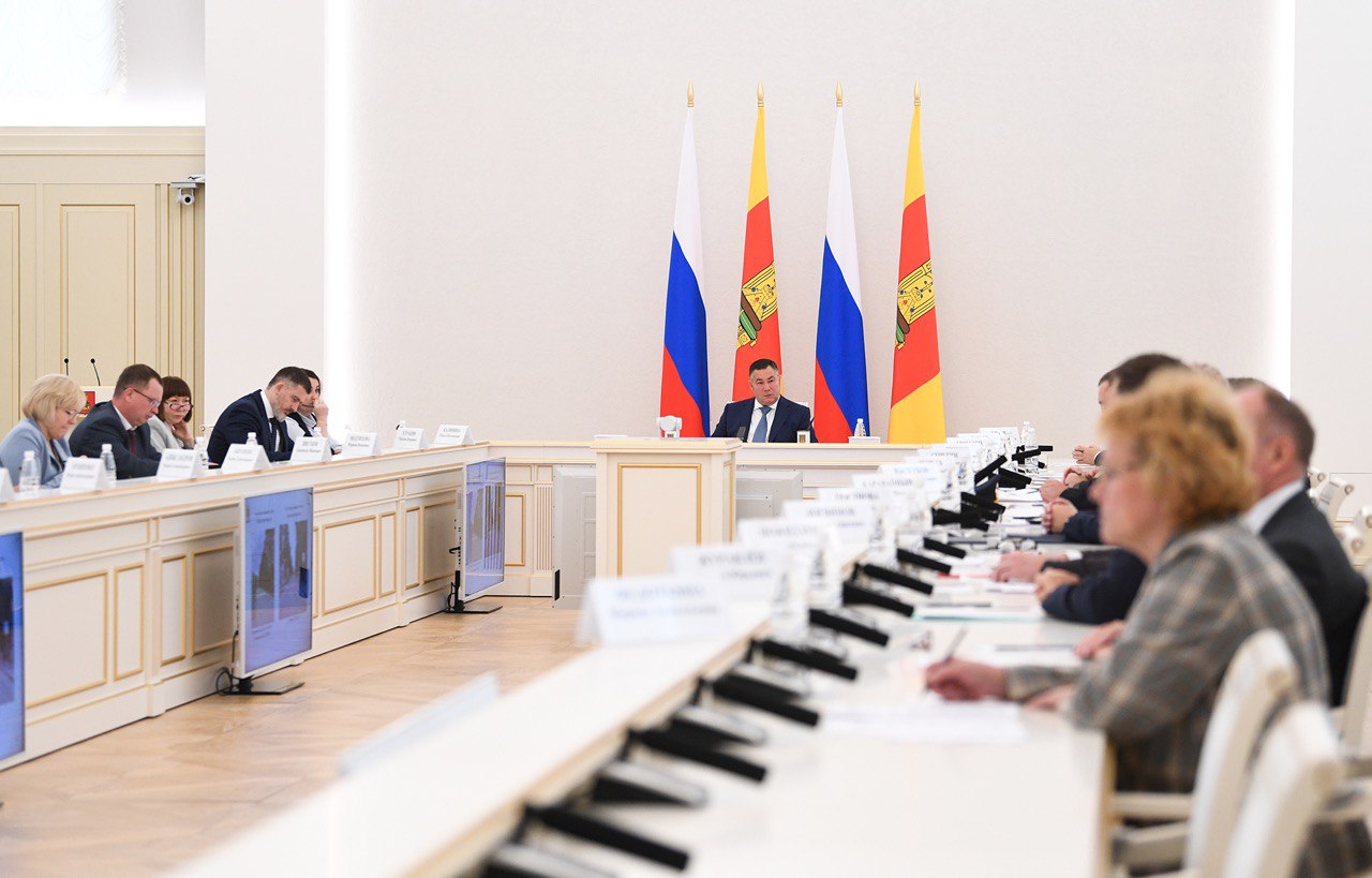 Губернатор проверил готовность муниципалитетов к 1 сентября  Фото предоставлено правительством Тверской области