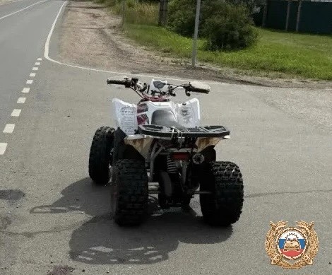 В Тверской области в поселке Пено погибла водитель квадроцикла  Фото: ГАИ