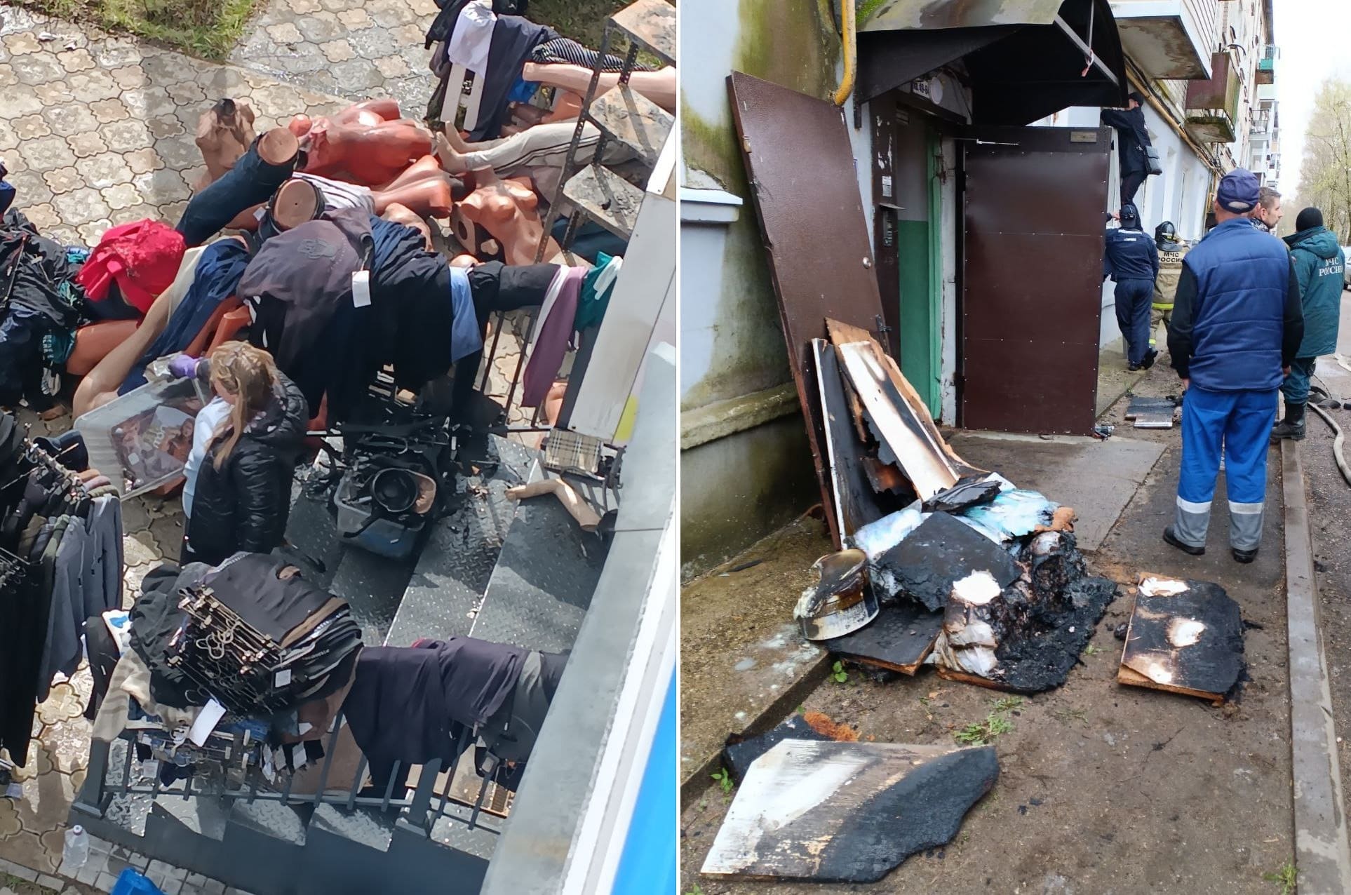 Пожар в Торжке: в МЧС Тверской области уточнили подробности происшествия  Фото: «Новости. Торжок»