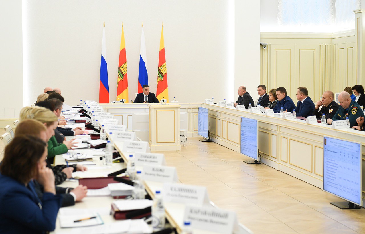 Губернатор Игорь Руденя поставил задачи по обеспечению гарантированной бесплатной медпомощи жителям Тверской области  Фото предоставлено правительством Тверской области