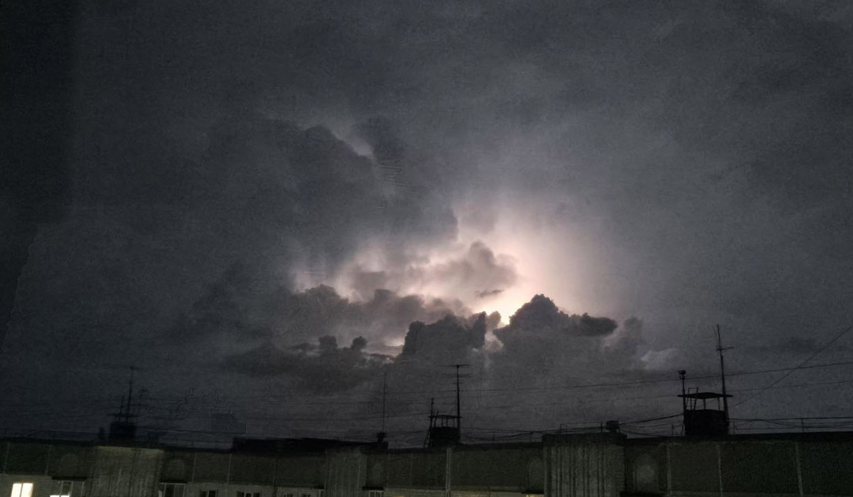 На Тверскую область надвигается гроза  