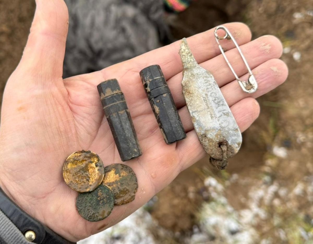 Под Зубцовом найдены останки шестерых красноармейцев Фото: Поисковое движение Москвы