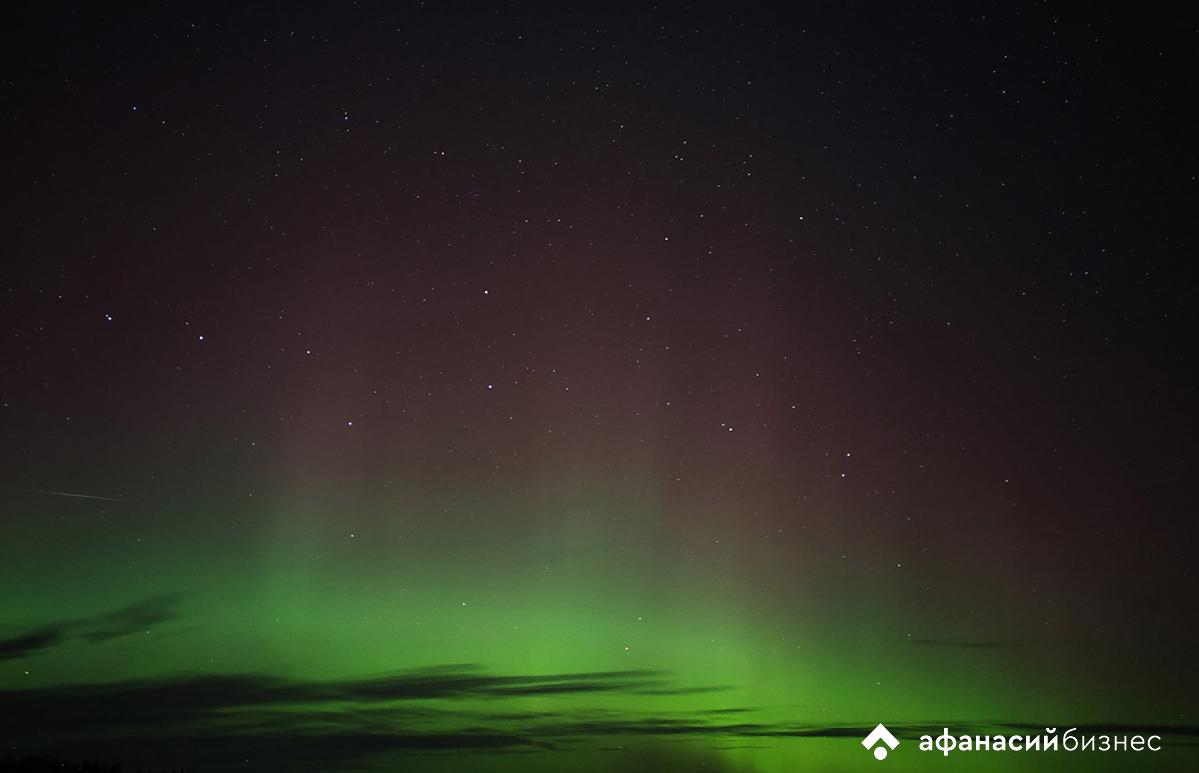 Северное сияние в Тверской области сняли на видео Фото: архив редакции;
 Видео: Сергей Данилов / Тверь ВКонтакте