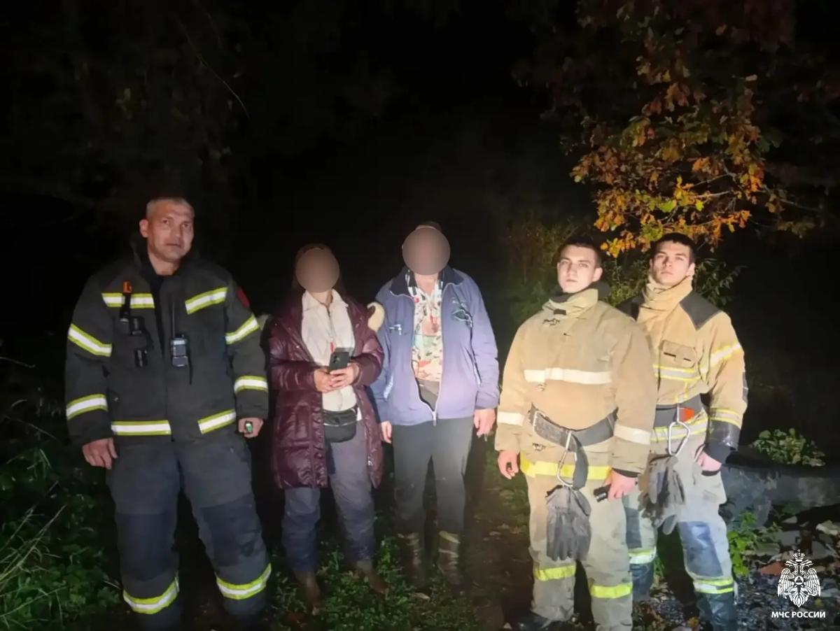 Заблудившихся в лесу под Кимрами нашли благодаря их свисту Фото: МЧС Тверской области