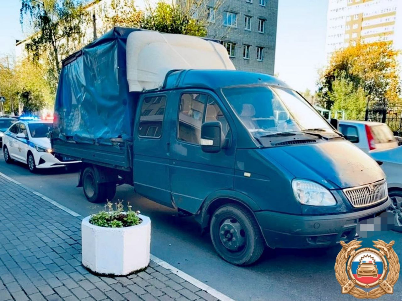 В Твери ГАИ остановила пьяного водителя на угнанной «Газели» 