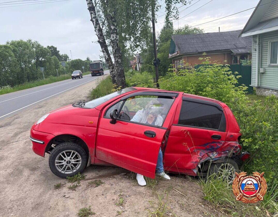 В Красном Холме женщина-водитель не уступила дорогу «Ауди» Фото: Госавтоинспекция Тверской области