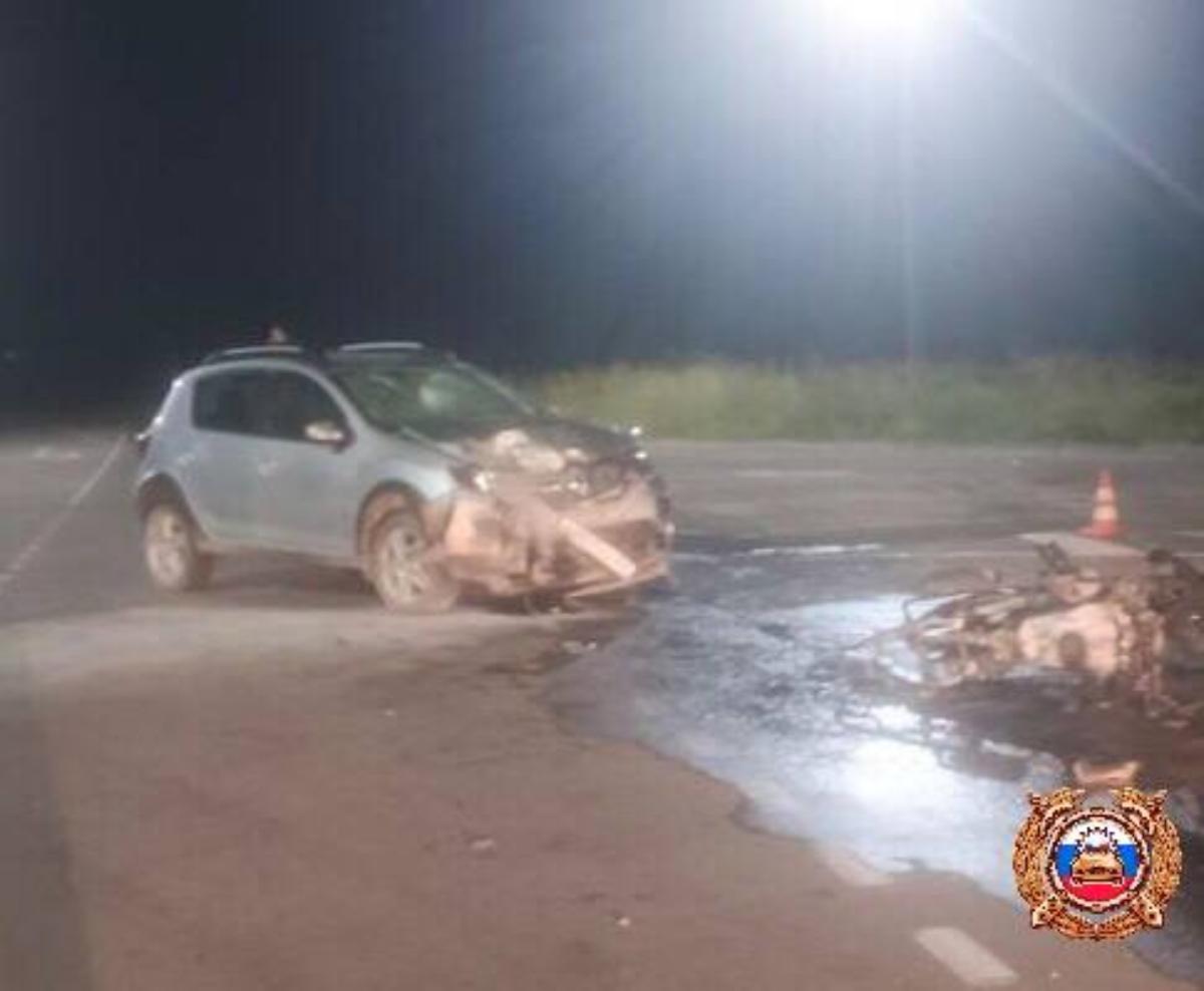 Пострадавшая в ДТП под Удомлей пассажирка мопеда простила виновного Фото: Госавтоинспекция Тверской области