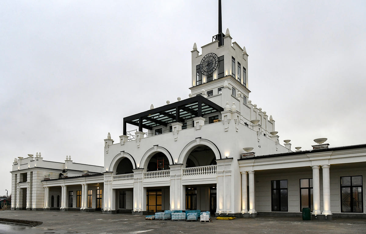 Губернатор Игорь Руденя ознакомился с ходом работ на площадке строительства речного вокзала «Завидово» - новости Афанасий