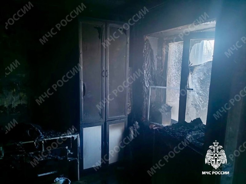 На пожаре в Твери погибла женщина Фото: ГУ МЧС по Тверской области