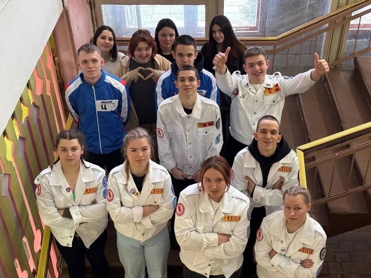 «Снежные волчки» стали самым популярным отрядом Снежного десанта на «Афанасий-бизнес»  Фото предоставлено студентами