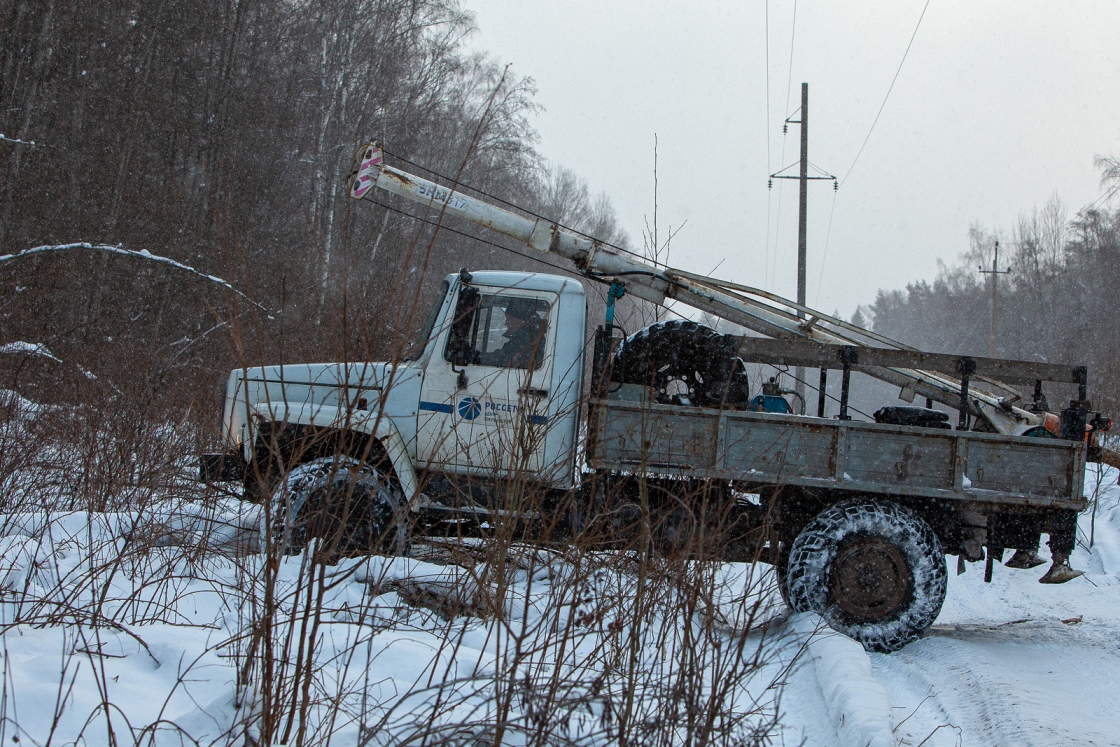 Тверские энергетики восстанавливают работу энергообъектов после  снегопада Фото: Диана Журавлева