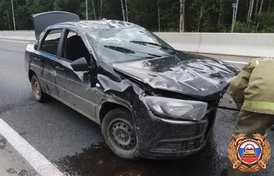 Водитель погиб после наезда авто на ограждение на М9 в Тверской области - новости Афанасий