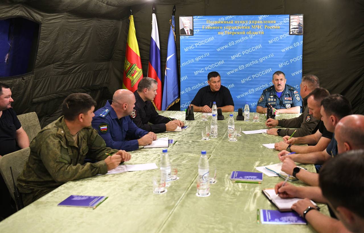 Губернатор Игорь Руденя: все коммунальные службы в Торопце функционируют, эвакуированные жители могут вернуться в город Фото: правительство Тверской области