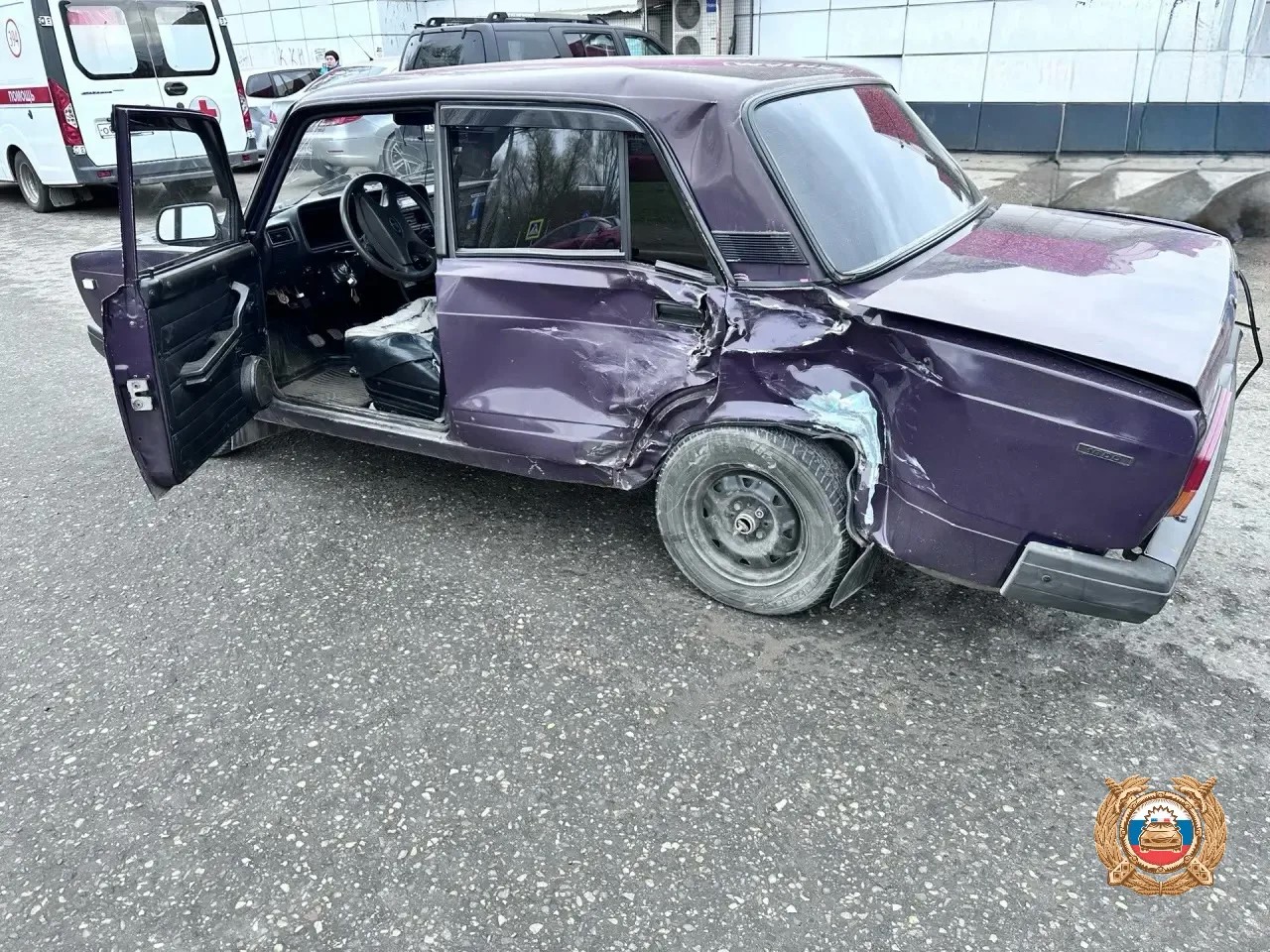 На М10 в Тверской области в ДТП с тремя авто пострадала женщина Фото: ГАИ