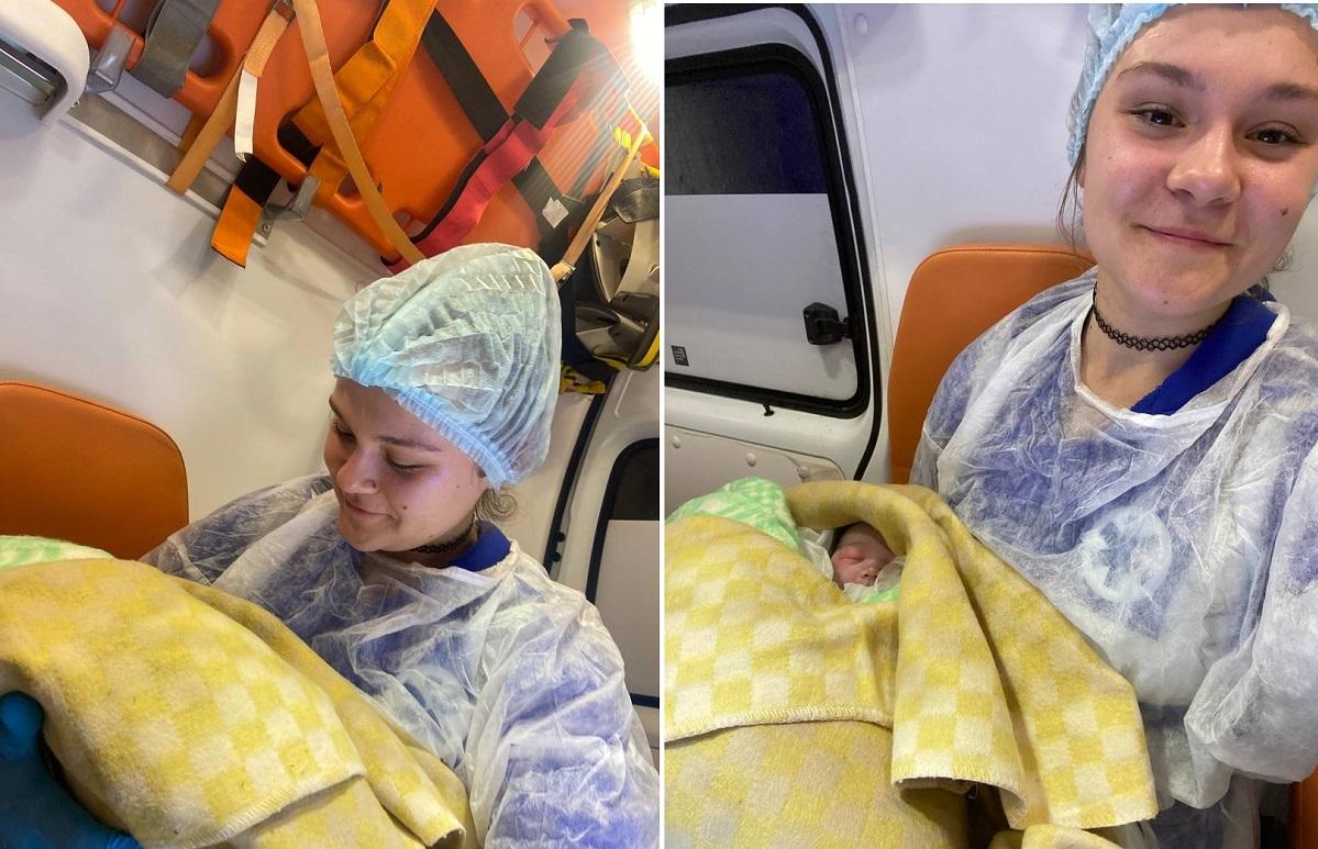 В Зубцове Тверской области ребенок многодетной семьи родился в машине скорой помощи  - новости Афанасий