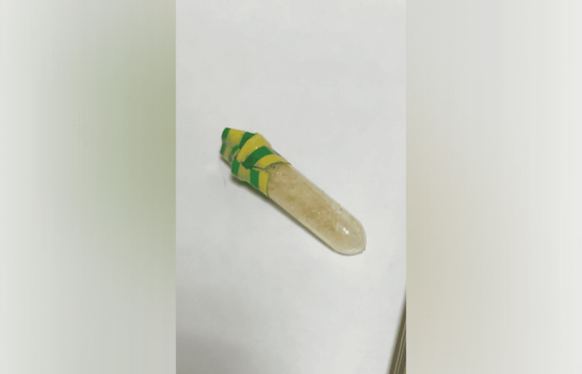 В Конаковском округе у ж/д путей задержали наркомана с «синтетикой» Фото: Тверской линейный отдел МВД России на транспорте